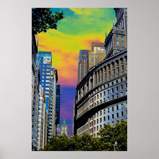 Standard Oil Gebäude New York City USA Poster (Vorne)