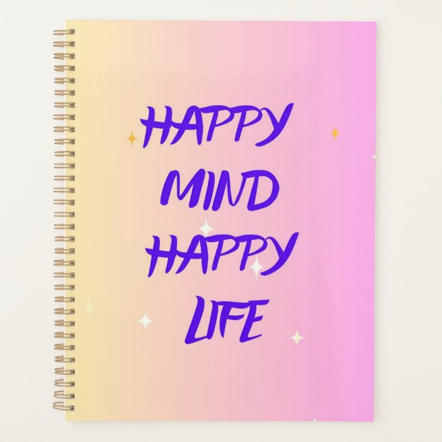 Standard Planner – Motivational Journal (Devant)