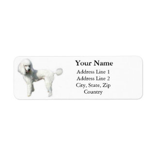 Standard-Poodle-Adressbezeichnungen