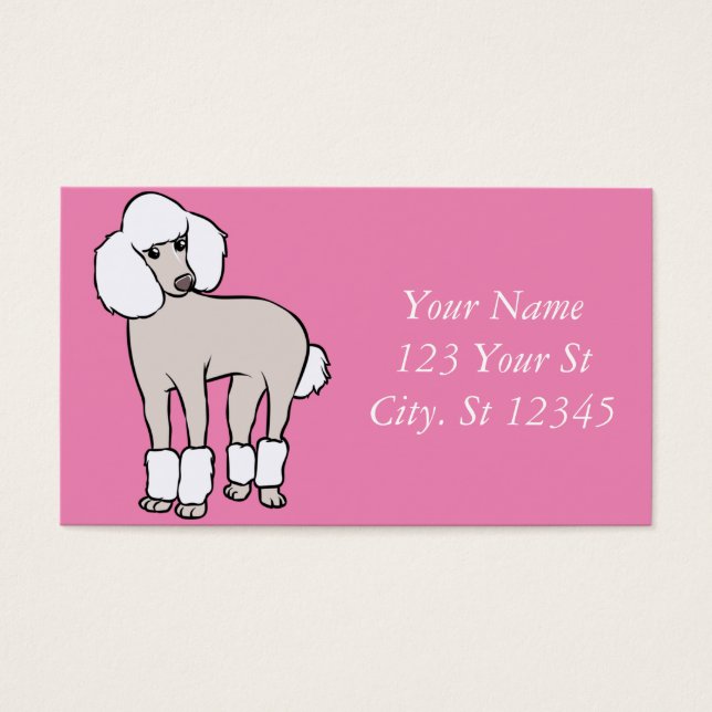 Standard Poodle Dog Thunder_Cove (Vorderseite)