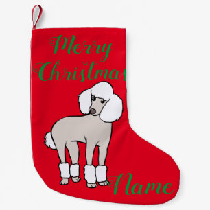 Standard Poodle Dog Thunder_Cove Kleiner Weihnachtsstrumpf