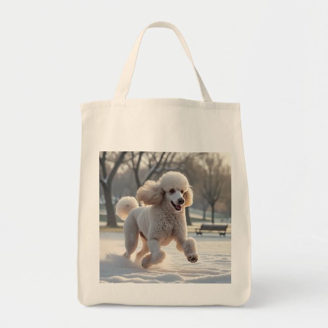 Standard Poodle Elegante Festival - Martha Argeric Tragetasche (Vorne)