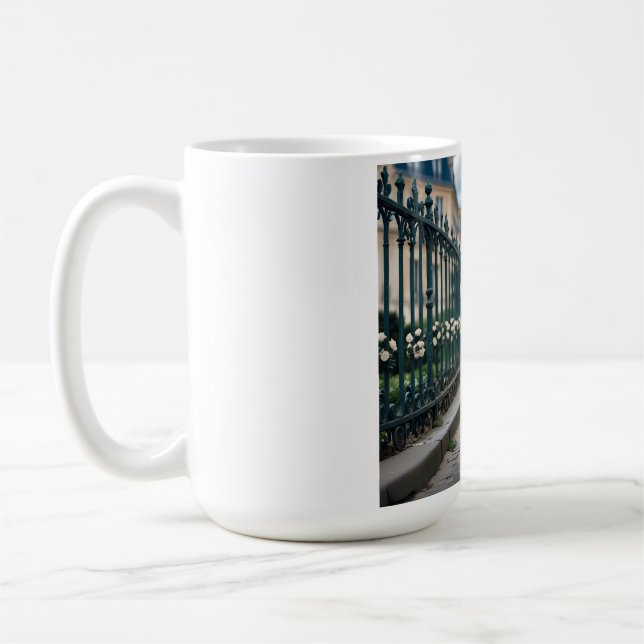 Standard Poodle Elegante Kaffee Tasse (Links)