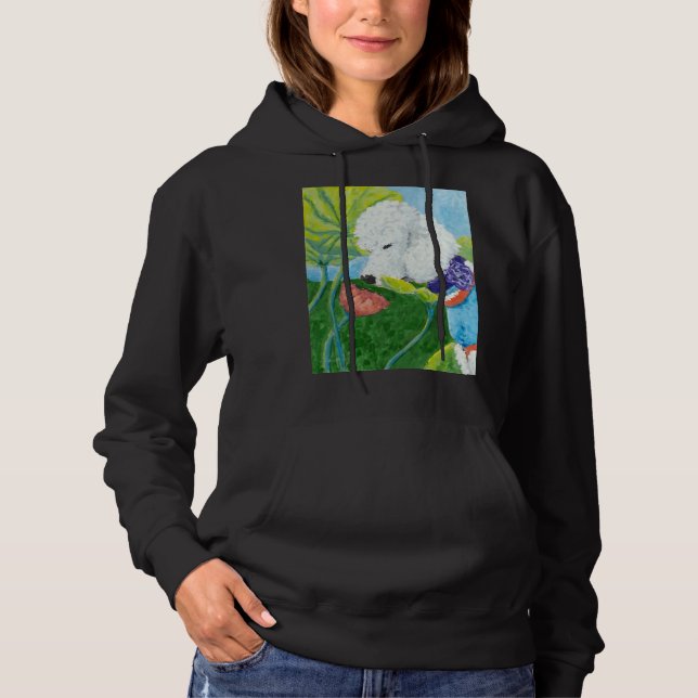 Standard Poodle Hoodie (Vorderseite)