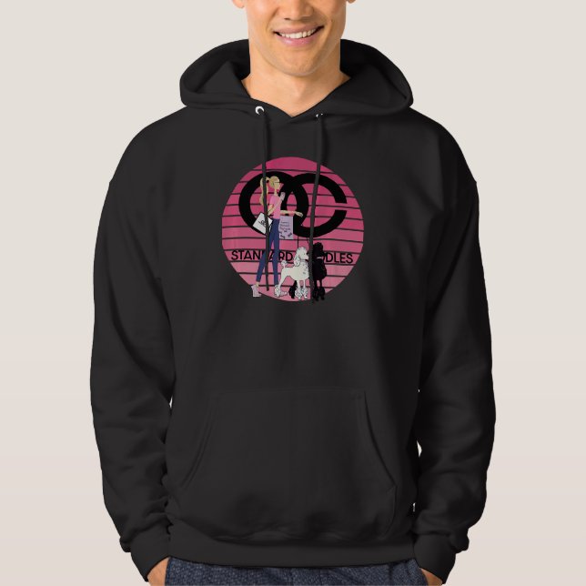 Standard Poodles Hoodie (Vorderseite)