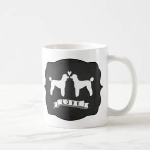 Standard Poodles Liebe Kaffeetasse