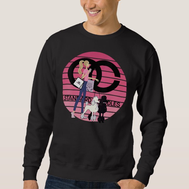 Standard Poodles Sweatshirt (Vorderseite)