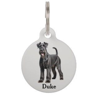 Standard (Riesenschnauzer) Personalisieren Haustiermarke