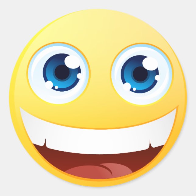 Standard Runder Aufkleber (Vorderseite)