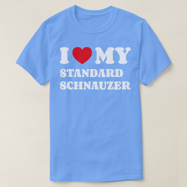 Standard Schnauzer 2 T-Shirt (Design vorne)