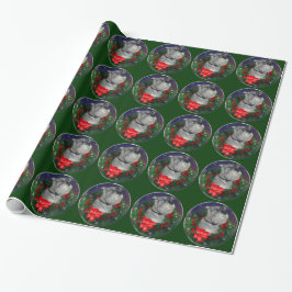Standard Schnauzer Weihnachten Geschenkpapier