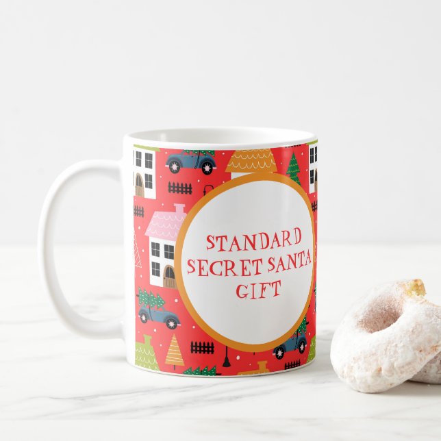 Standard Secret Santa Gift Kaffeetasse (Mit Donut)