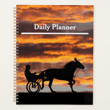 Standard Trotting Racehorse Daily Planner