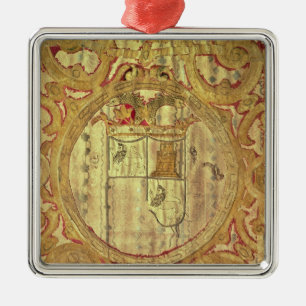 Standard von Francisco Pizarro Ornament Aus Metall