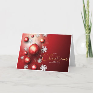 Standard-Weihnachtskarte, 5" x 7" gefaltet Karte
