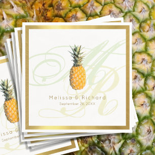 Standardcocktailservietten für einen tropischen serviette