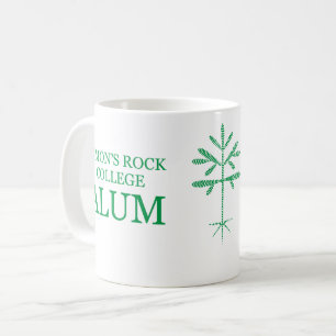 Standardgröße "SRC-Alum"-Tasse mit grüner Sapling Kaffeetasse