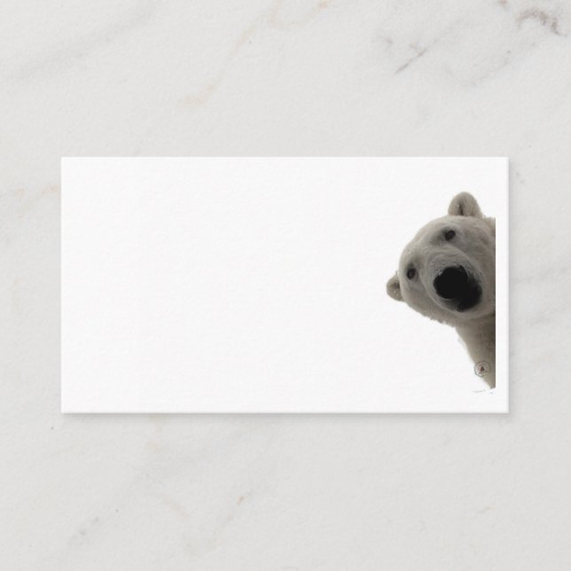 Standardgrößen-Visitenkarte, 3,5" x 2,0" Visitenkarte (Vorderseite)