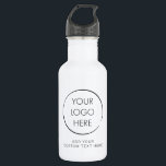 Standardlogos, für Unternehmen oder Marketing Edelstahlflasche<br><div class="desc">Fügen Sie Ihr Logo und Text hinzu,  um eine coole Wasserflasche für Ihr Unternehmen oder Ihre Veranstaltung zu erstellen. Diese Flaschen eignen sich hervorragend für Marketing und Werbeaktionen.</div>