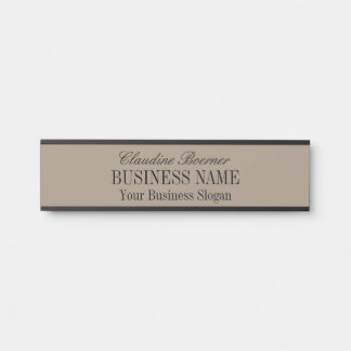 Standardnamensplatte für Künstler Türschild