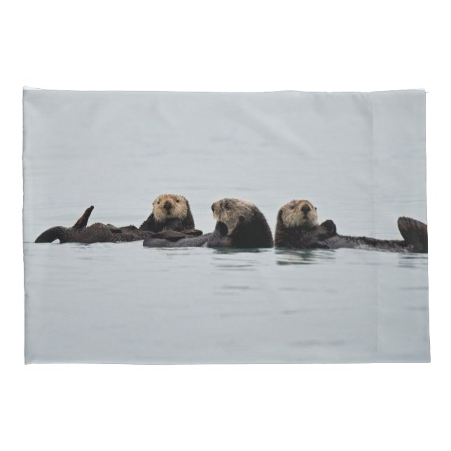 Standardpillowcase von Ottern Kissenbezug (Rückseite-Rechts)