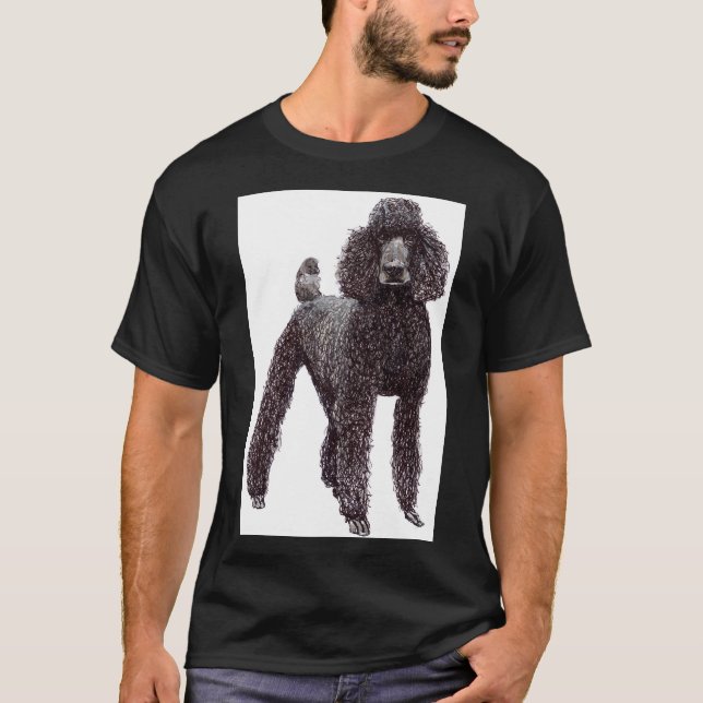 Standardpoodle T-Shirt (Vorderseite)