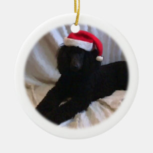 Standardpudel Keramikornament