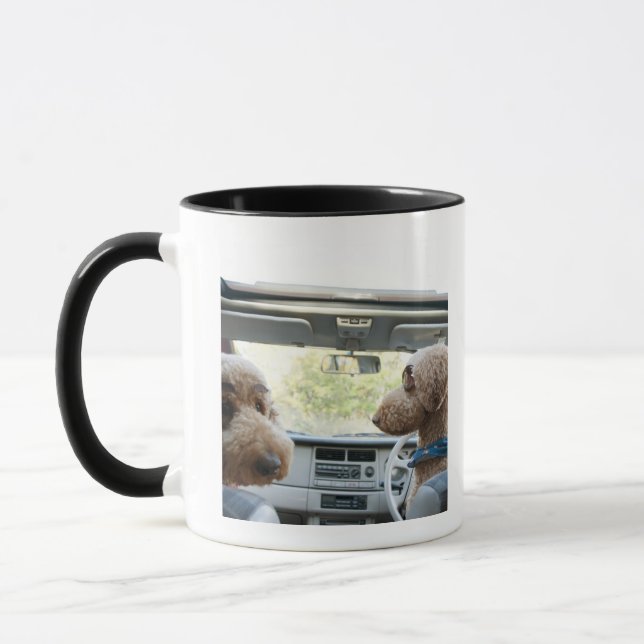 Standardpudel Tasse (Links)