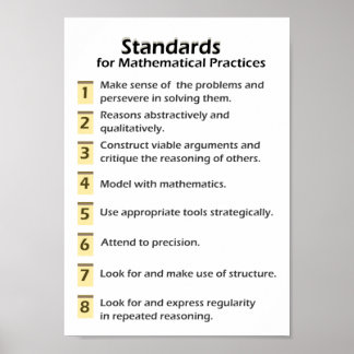 Standards für das Poster mathematischer Praktiken