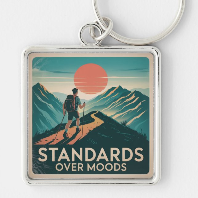 Standards Over Moods Schlüsselanhänger (Vorne)