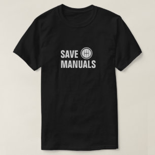 STANDARDUMSCHALTER FÜR HANDBÜCHER gerettet T-Shirt