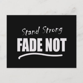 Standhalter nicht Insassen-Postkarte Postkarte