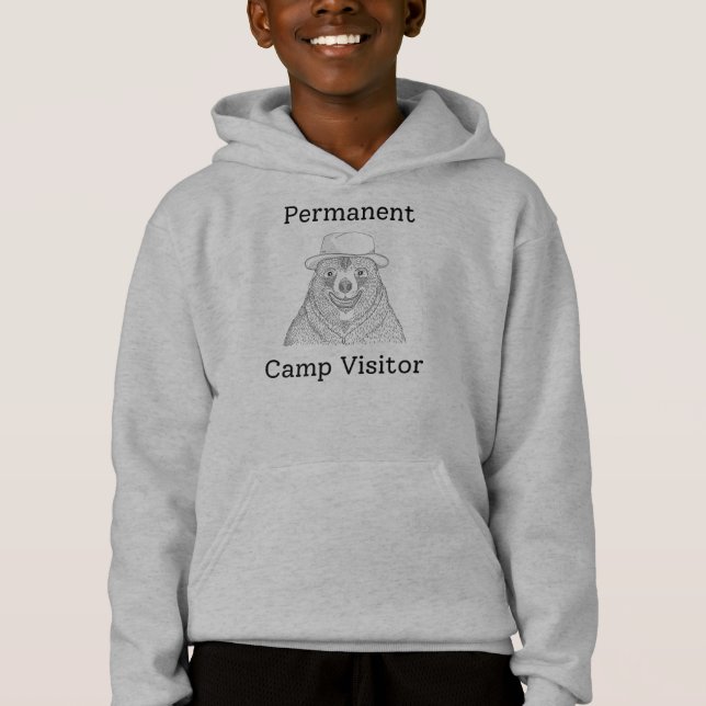 Ständiger Campbesucher Hoodie (Vorderseite)