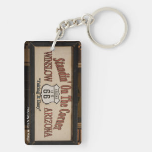 Standin sur le coin en Winslow, AZ.