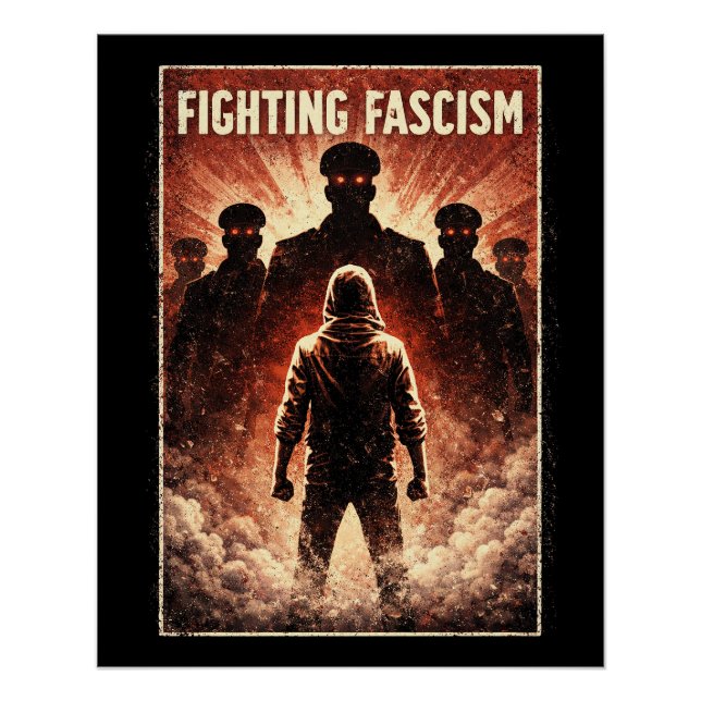 Standing Against the Dark Poster (Vorderseite)