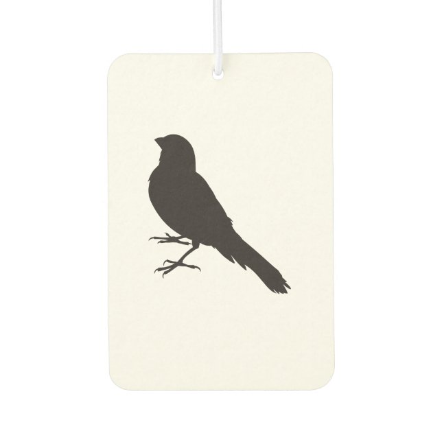 Standing Canary Bird Autolufterfrischer (Vorderseite)