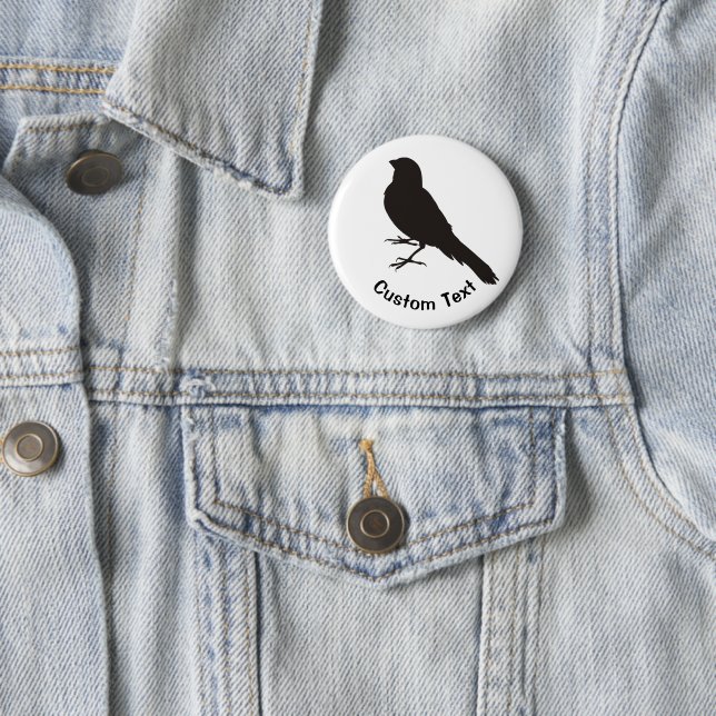 Standing Canary Bird Button (Beispiel)