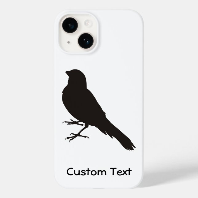 Standing Canary Bird Case-Mate iPhone 14 Hülle (Rückseite)