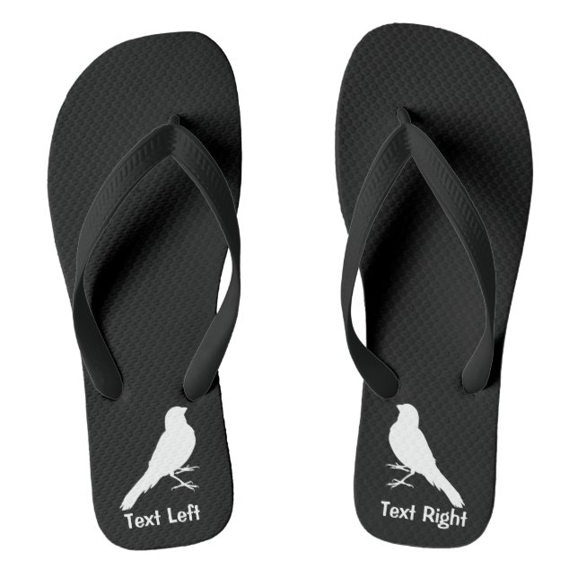 Standing Canary Bird Flip Flops (Fußbett)