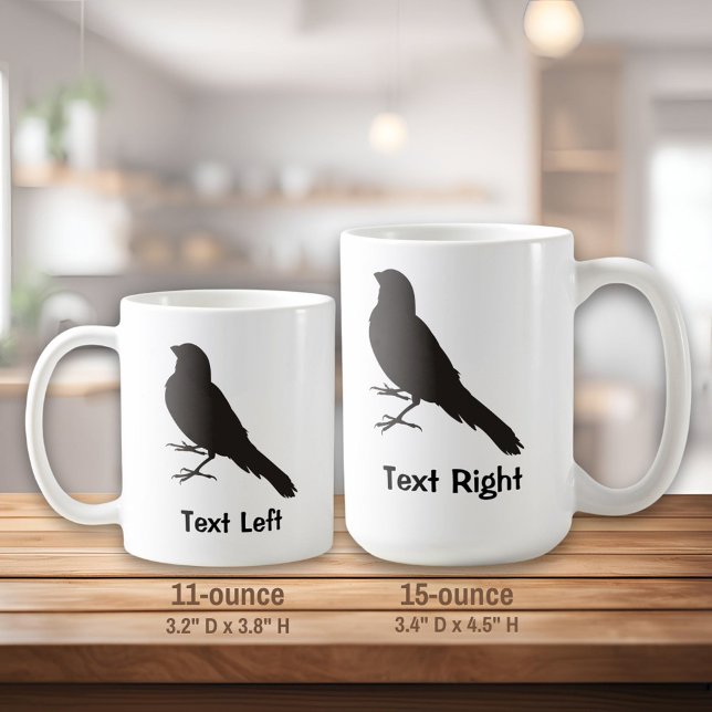 Standing Canary Bird Kaffeetasse (Von Creator hochgeladen)