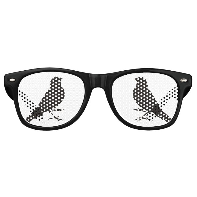 Standing Canary Bird Partybrille (Vorderseite)