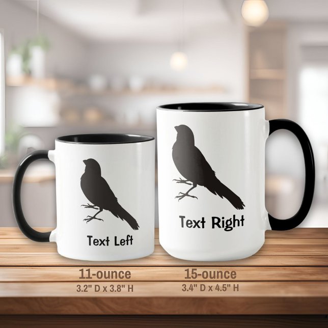 Standing Canary Bird Tasse (Von Creator hochgeladen)