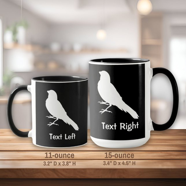 Standing Canary Bird Tasse (Von Creator hochgeladen)