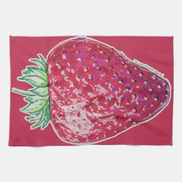 Standing Strawberry Geschirrtuch