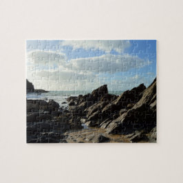 Standort Dollar-Bucht-Cornwalls England Poldark