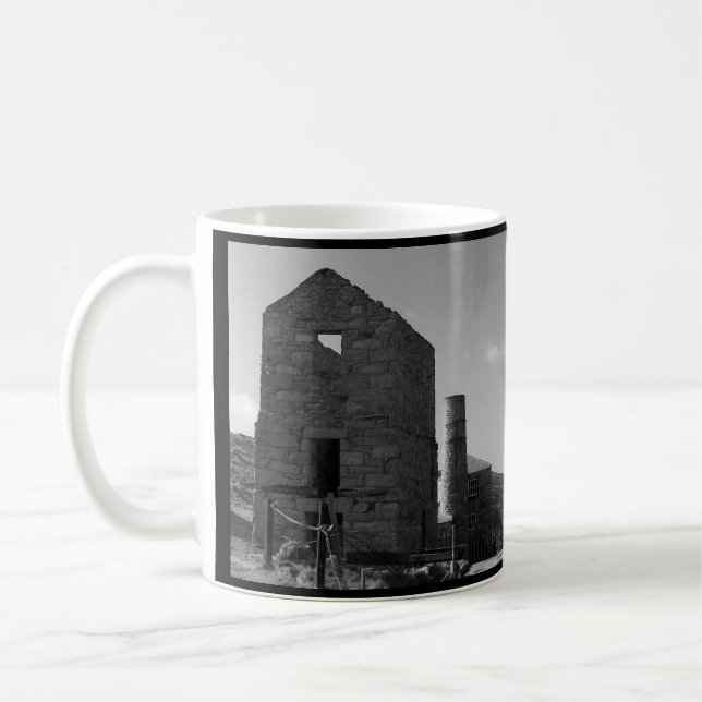 Standort Levant Bergwerk-Cornwalls England Poldark Kaffeetasse (Links)