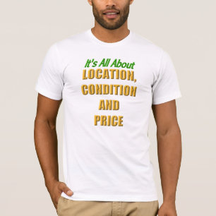 Standort-Zustands-Preis T-Shirt