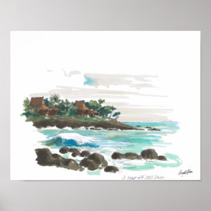 Standpunkt auf Ali'i Poster