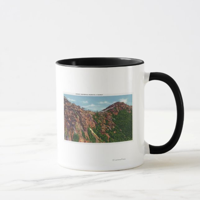Standpunkt des Gipfels von Whiteface Mt Tasse (Rechts)