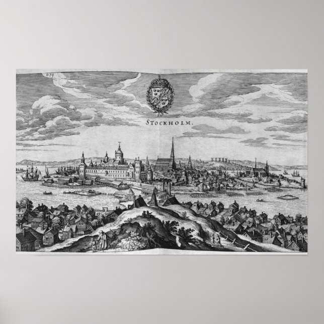 Standpunkt von Stockholm Poster (Vorne)